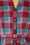 Vixen - 50s Piper Plaid Flare Dress in Red and Blue 5