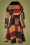 Vixen - 50s Blaire Patchwork Coat in Yellow and Red 5