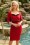 Glamour Bunny 29280 Harley Pencil Dress in Red 20190403 7985W