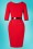 Glamour Bunny 29280 Harley Pencil Dress in Red 20190403 006W