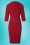 Glamour Bunny - 50s Selena Pencil Dress in Burgundy 4