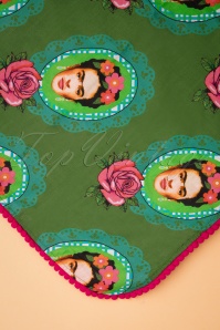 Tante Betsy - 60s Frida Scarf in Green 3
