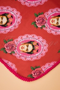 Tante Betsy - 60s Frida Scarf in Red 3