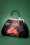 Woody Ellen - Flamingo Handbag Années 50 en Noir 3