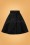Bunny - Wonder Years Mini Skirt Années 70 en Noir 2