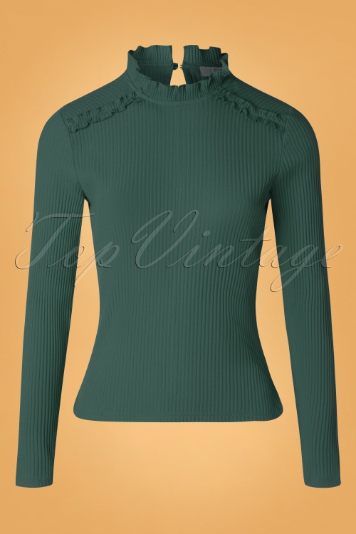 LE PEP - 60s Betty Top in Green Gables