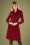 Tante Betsy - Trudy Hearts Kleid in Rot