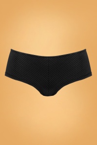 Marlies Dekkers - Gloria Brazilian Pinstripe Shorts in Black  2