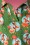 Tante Betsy - 60s Nellie Kitschy Deer Shirt in Green 4