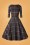 Collectif ♥ Topvintage - 50s Suzanne Westie Check Swing Dress in Multi 6