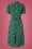The Seamstress of Bloomsbury - 40s Delores Dog Swing Dress in Green 4