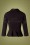 Miss Candyfloss - TopVintage exclusive ~ Tove Blazer Jacket Années 50 en Noir 2