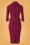 Miss Candyfloss - Exclusief voor TopVintage ~ Davina Kat Bombshell Wiggle Dress in Raspberry 2