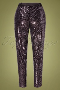 Little Mistress 31066 Black Glitter Trousers 20191011 006W