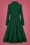 Collectif Clothing - 50s Marina Swing Coat in Emerald Green 5