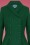 Collectif Clothing - 50s Marina Swing Coat in Emerald Green 3