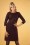 King Louie - Brigitte Nalini-jurk in zwart