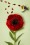 Erstwilder - TopVintage Exclusief ~ Poppy Field Broche