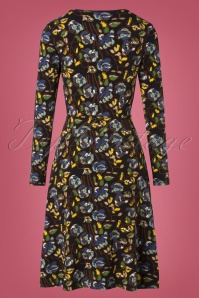 Who's That Girl - 60s Krista Brussels Dress in Black 4