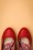 Bettie Page Shoes - Allie Mary Jane Pumps Années 50 en Rouge 2