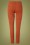 Compania Fantastica - Ember Skinny Trousers Années 70 en Rouille 2