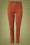 Compania Fantastica - 70s Ember Skinny Trousers in Rust Brown