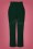 Compania Fantastica - 70s Hadley Paperbag Trousers in Forest Green 2