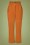 Compania Fantastica - 70s Hadley Paperbag Trousers in Cinnamon Orange
