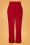 Compania Fantastica - Hadley Paperbag Trousers Années 70 en Rouge Vif 2