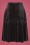 Vintage Chic for Topvintage - 50s Lyddie Bow Swing Skirt in Black Velvet 2