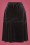 Vintage Chic for Topvintage - 50s Lyddie Bow Swing Skirt in Black Velvet