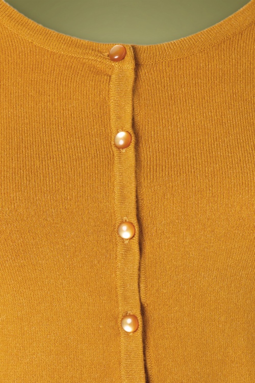 Mak Sweater - Nyla cropped vest in goud 3