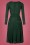  - 60s Blanchett Glitter Dress in Green 3