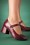 B.A.I.T. - 60s Cora Mary Jane Patent Pumps in Red