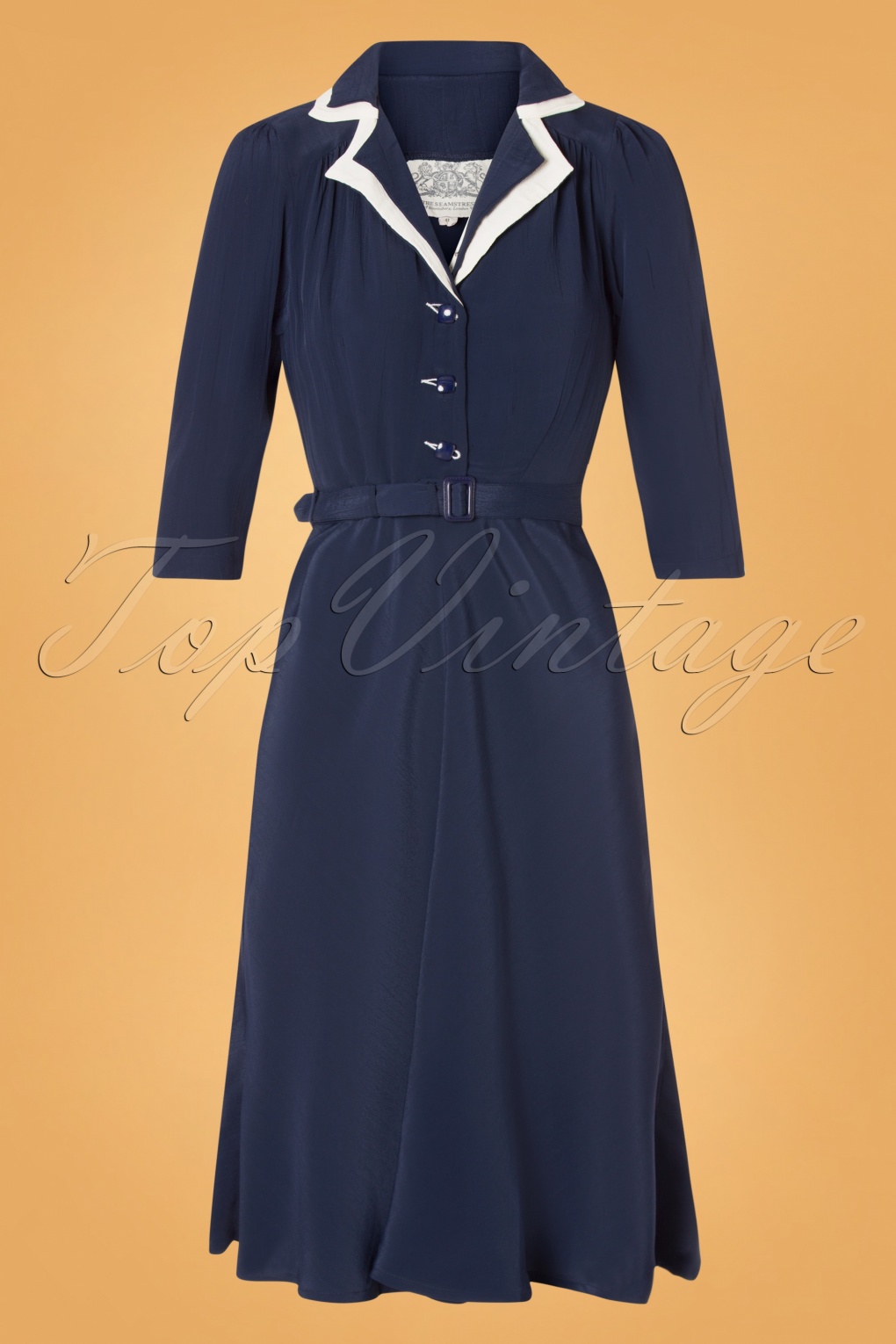 lisa in blue gown