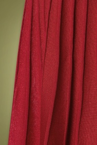  - Sarandon Glitter Skirt Années 60 en Rouge Framboise 3