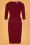 Vintage Chic for Topvintage - 50s Mirabella Pencil Dress in Wine