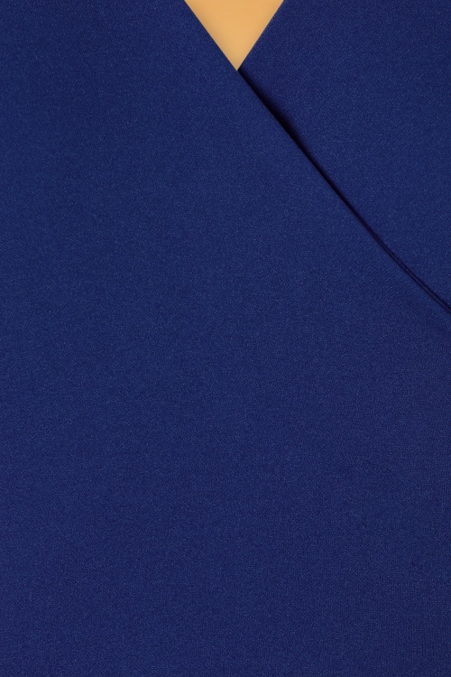 Vintage Chic for Topvintage - Madison Pencil Dress Années 50 en Bleu Roi 4