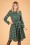 Lady V by Lady Vintage - 50s Hepburn Lemon Swing Dress in Light Blue