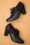 Lulu Hun - Vera Shoe Booties Années 40 en Noir 2