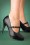 Lulu Hun - Carrie Pumps mit T-Strap in Schwarz