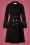 Closet London - Aubrey Trenchcoat in Schwarz