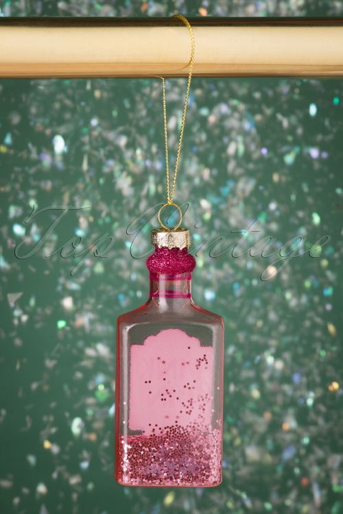 Sass & Belle - Pink Gin kerstbal 3