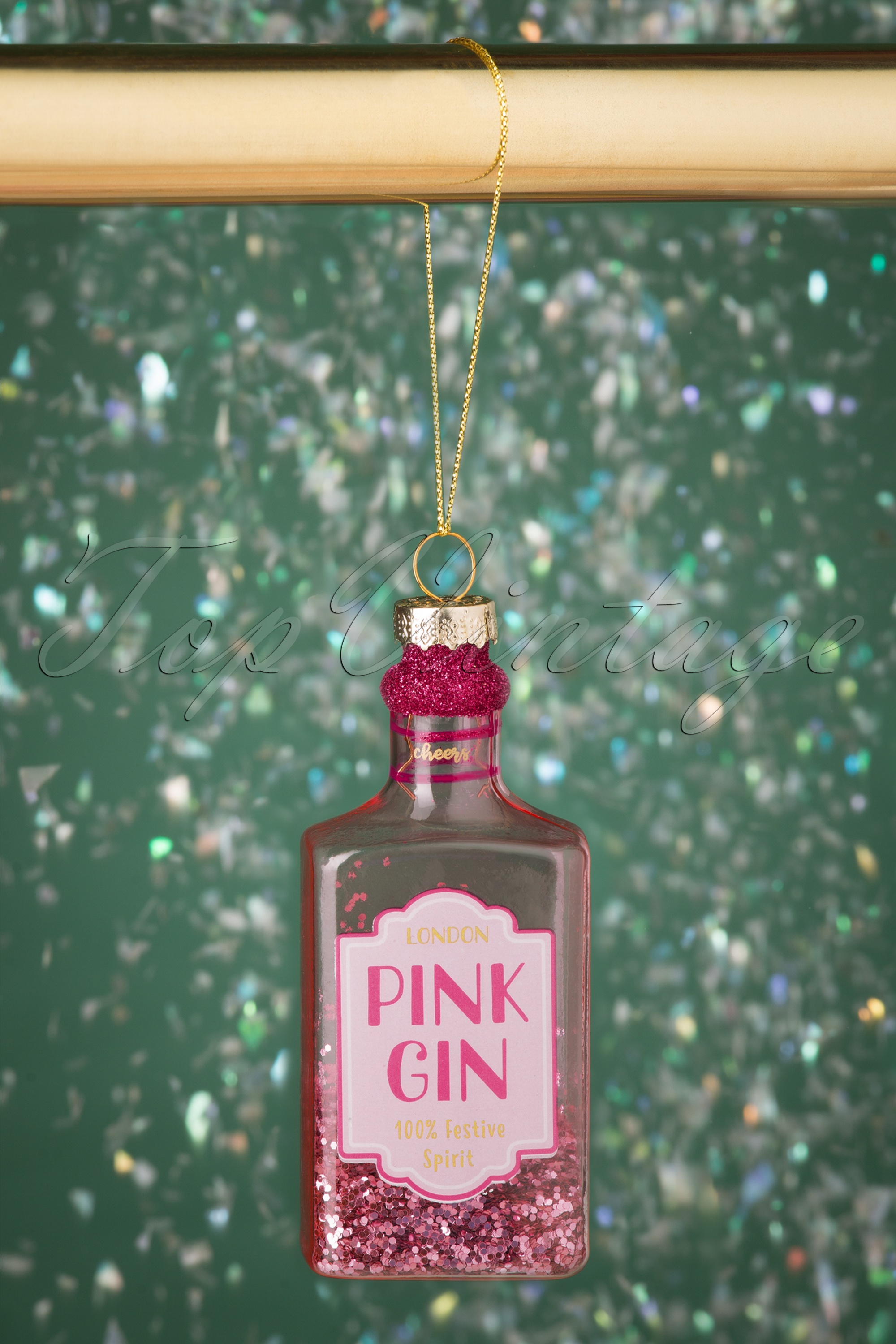 Sass & Belle - Pink Gin kerstbal