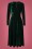 Collectif Clothing - 50s Clara Velvet Swing Dress in Green 2