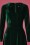 Collectif Clothing - 50s Clara Velvet Swing Dress in Green 5