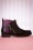 Lola Ramona - Allison Bright Leather Chelsea Boots Années 60 en Noir 2