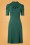 Vintage Chic for Topvintage - Grecian jurk in smaragdgroen