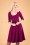 Vintage Chic for Topvintage - 50s Juliana Swing Dress in Amaranth