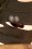 Splendette - TopVintage Exclusive ~ Mouse Carved Hoop Earrings Années 40 en Marron 2